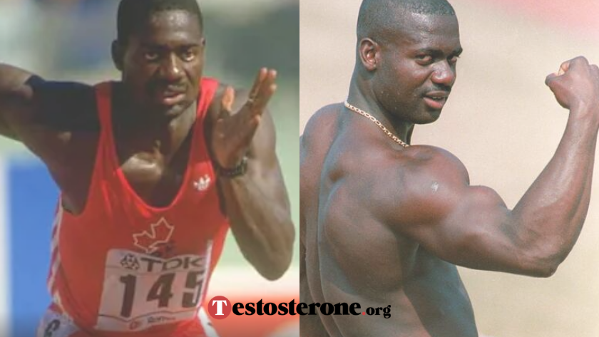 Ben Johnson steroids before and after