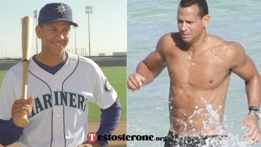 Alex Rodriguez steroids before and after