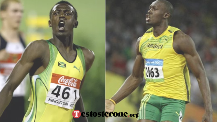Usain Bolt steroids before and after