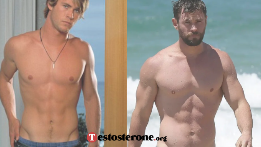 Chris Hemsworth steroids before and after
