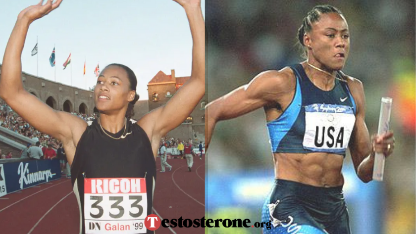 Marion Jones steroids before and after