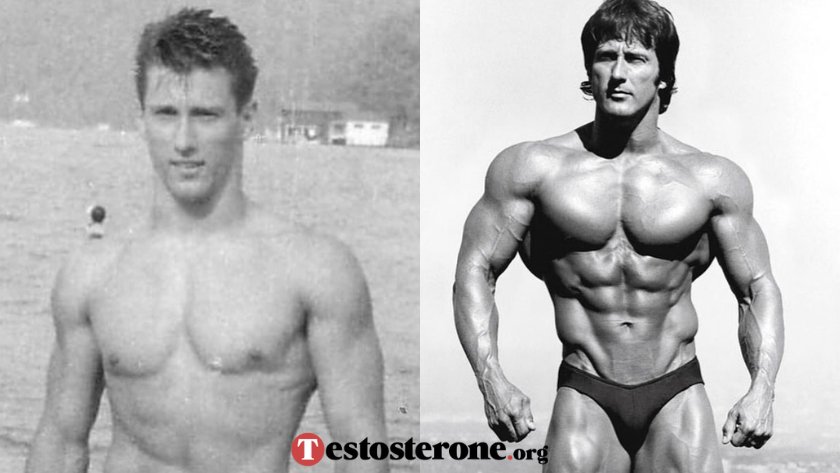 Frank Zane steroids before and after