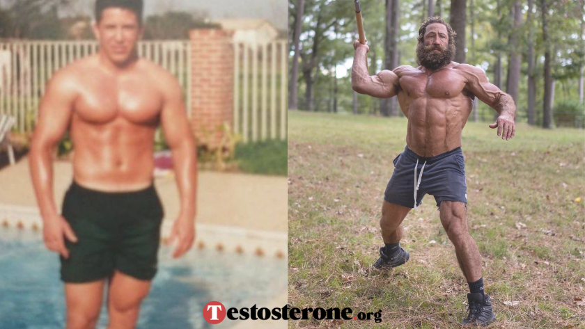 Liver King steroids before and after