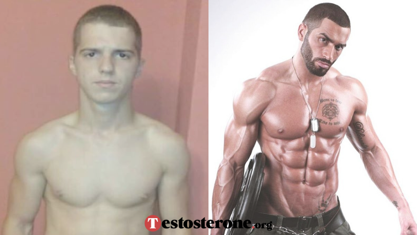 Lazar Angelov steroids before and after