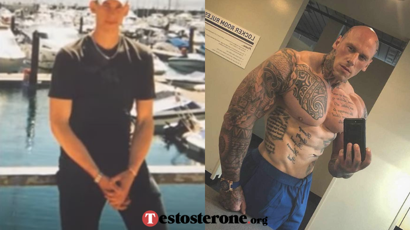Martyn Ford steroids before and after